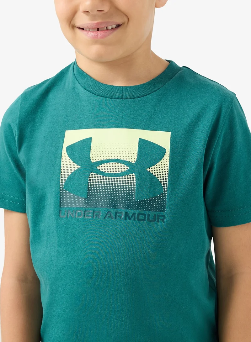 اندر ارمر تيشيرت رياضي محدث للشباب